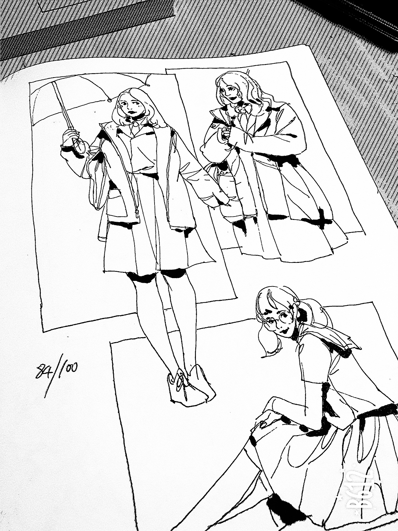 近期速写（图ZMTQ1NDQzNDM2） - 其他 - 站酷设计师加糖薄荷糖原创素材 - 站酷ZCOOL