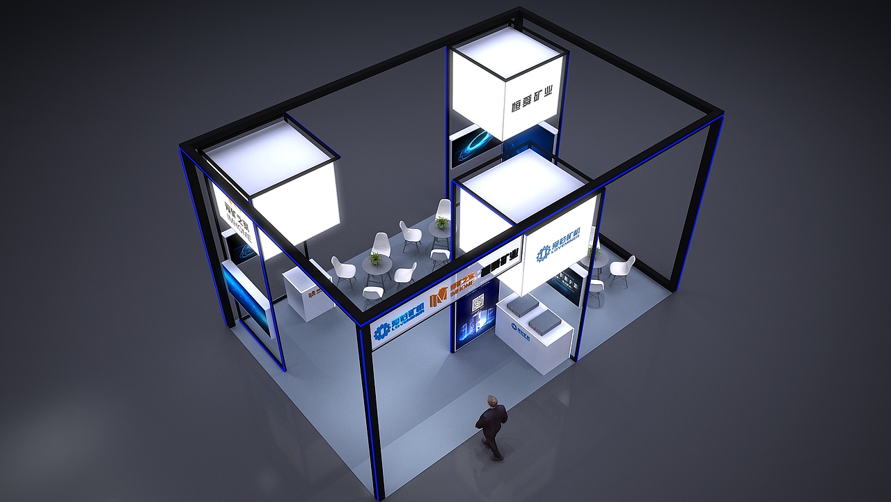 爱芯集团展台（图ZMjU0MjUxNDk2） - 展陈设计 - 站酷设计师Z82315060原创素材 - 站酷ZCOOL