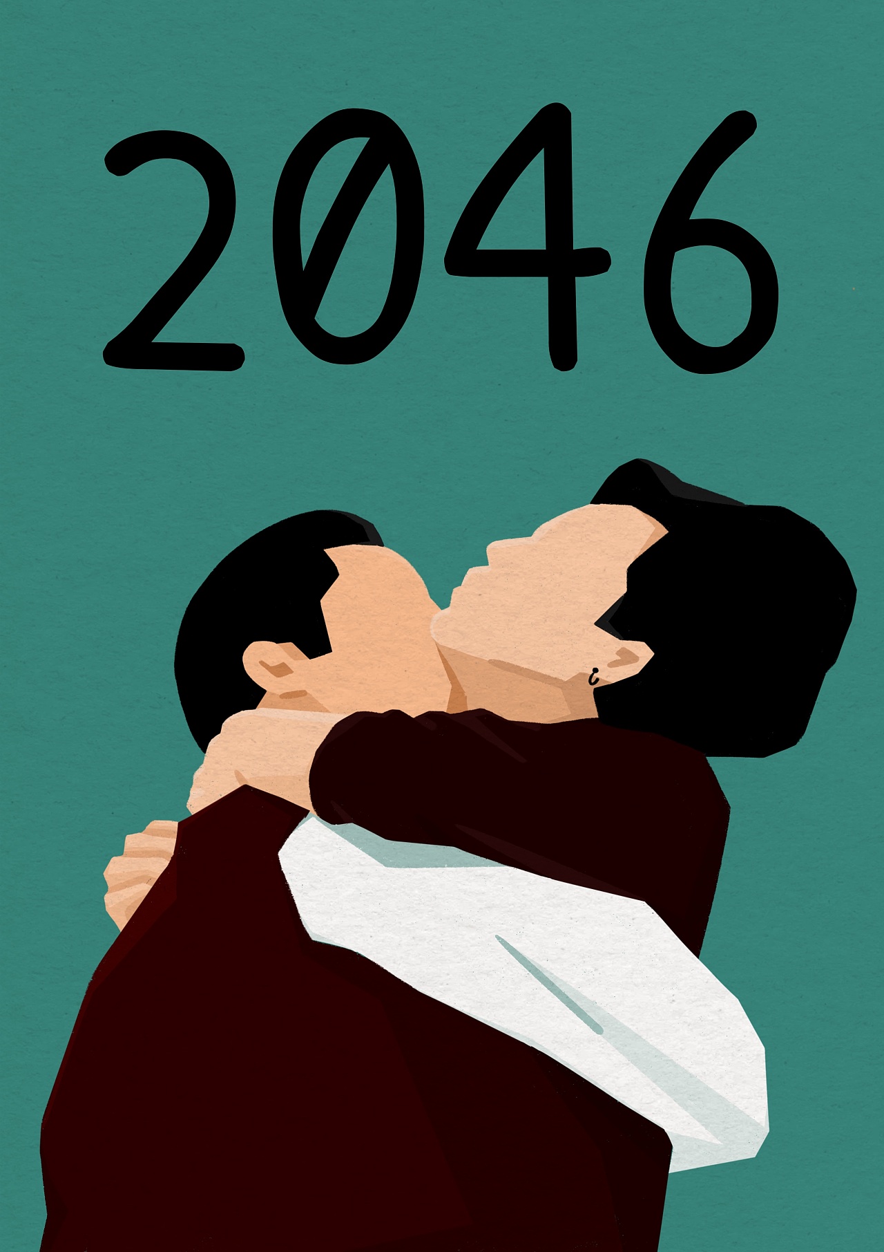 王家卫电影海报 插画合集