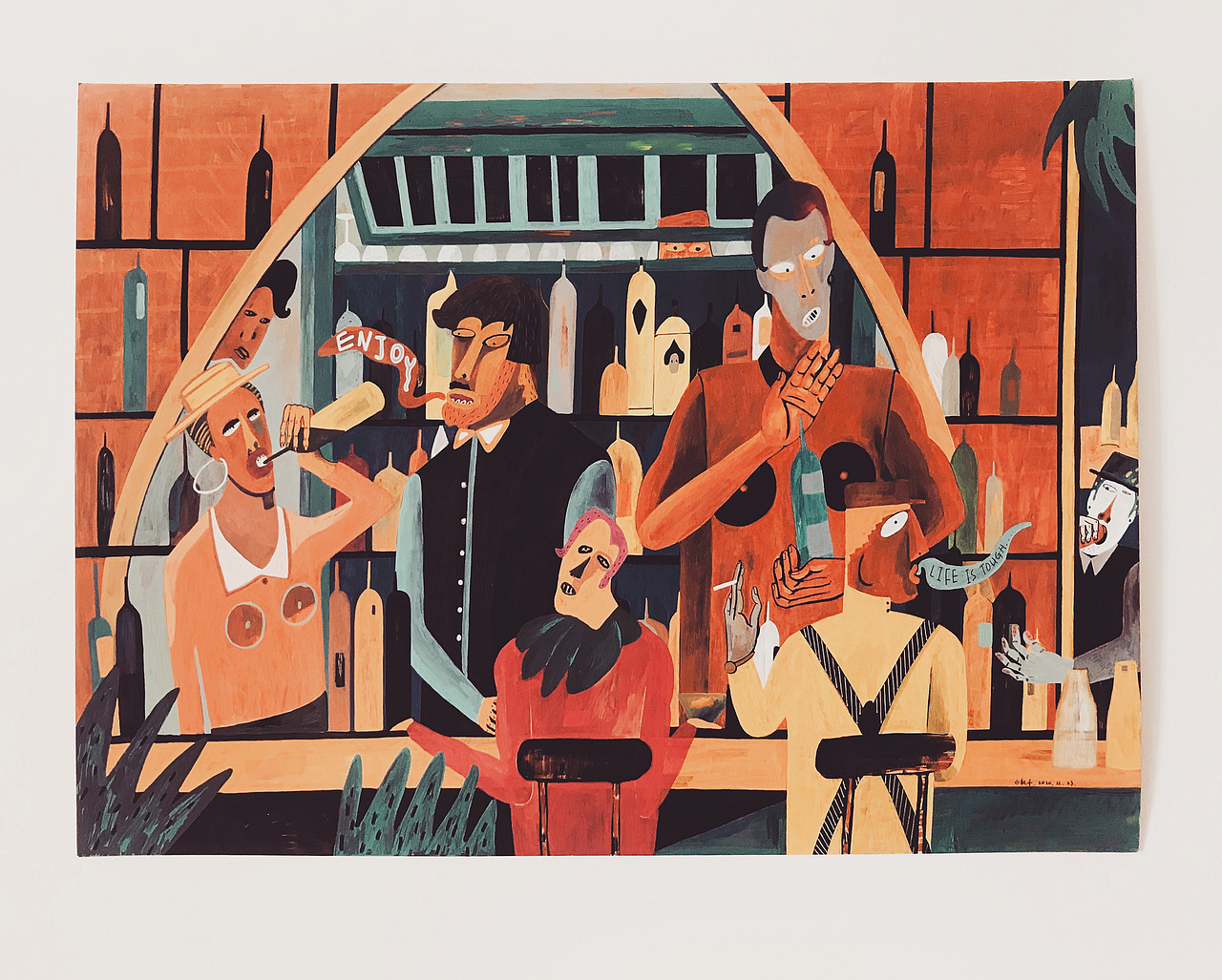 2021年新作(一)|插画|艺术插画|艺术插画师小杜子 - 原创作品 - 站酷 