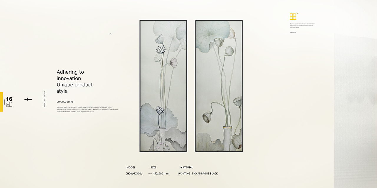 #新中式##装饰画##软装搭配##墙面挂画##酒店会所#（图ZOTI4MDgzMTI=） - 绘画 - 站酷设计师集恒工艺实物画原创素材 - 站酷ZCOOL