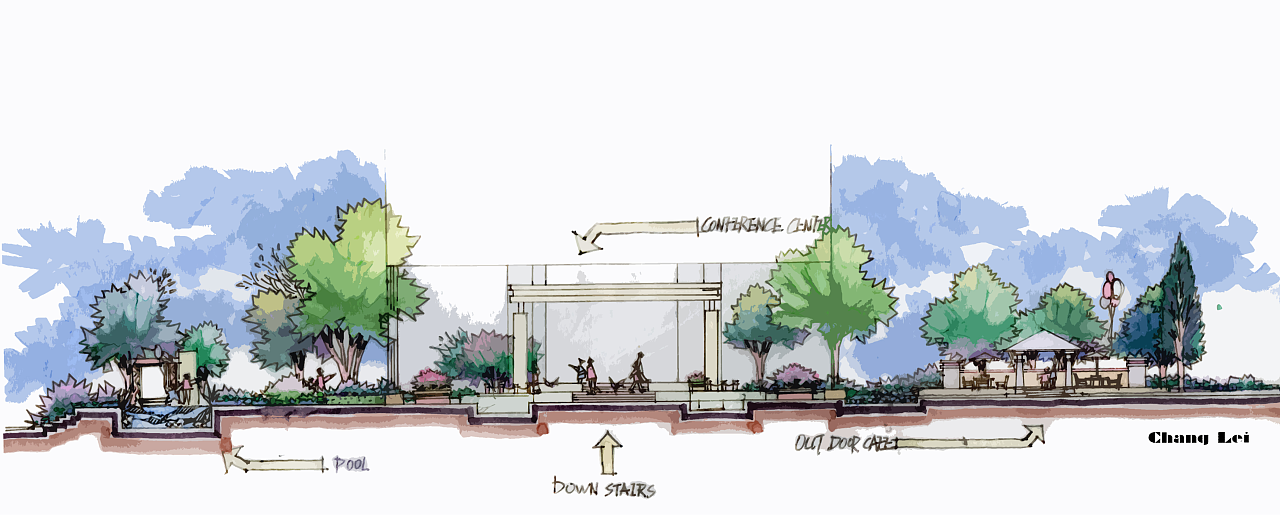 景观手绘【方案】