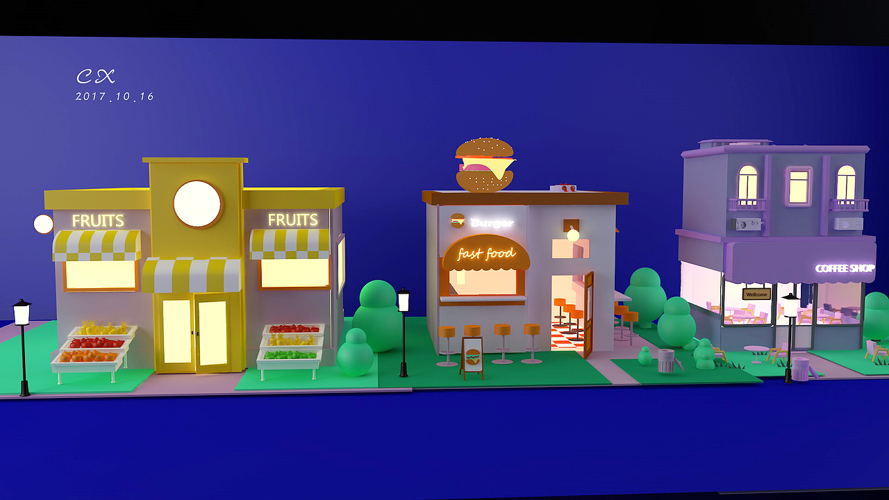 C4D模仿（图ZOTQ0MzQ1OTY=） - 动画/影视 - 站酷设计师休息休息吧原创素材 - 站酷ZCOOL