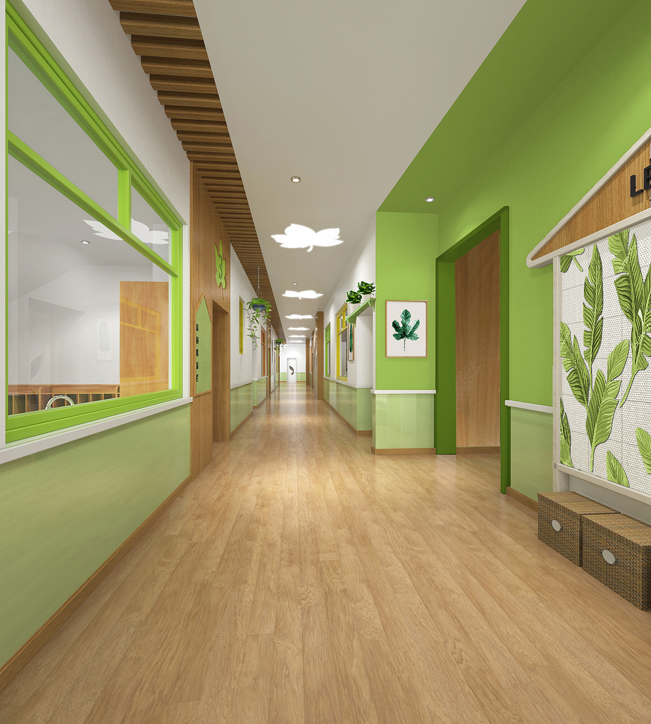 幼儿园也可以漂亮而有色彩