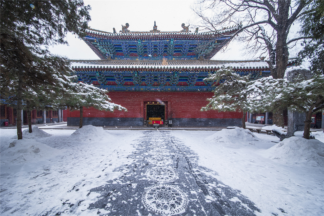 世界文化遗产：河南嵩山少林寺的雪|摄影|环境/建筑|摄影师刘客白 - 原创作品 - 站酷 (ZCOOL)