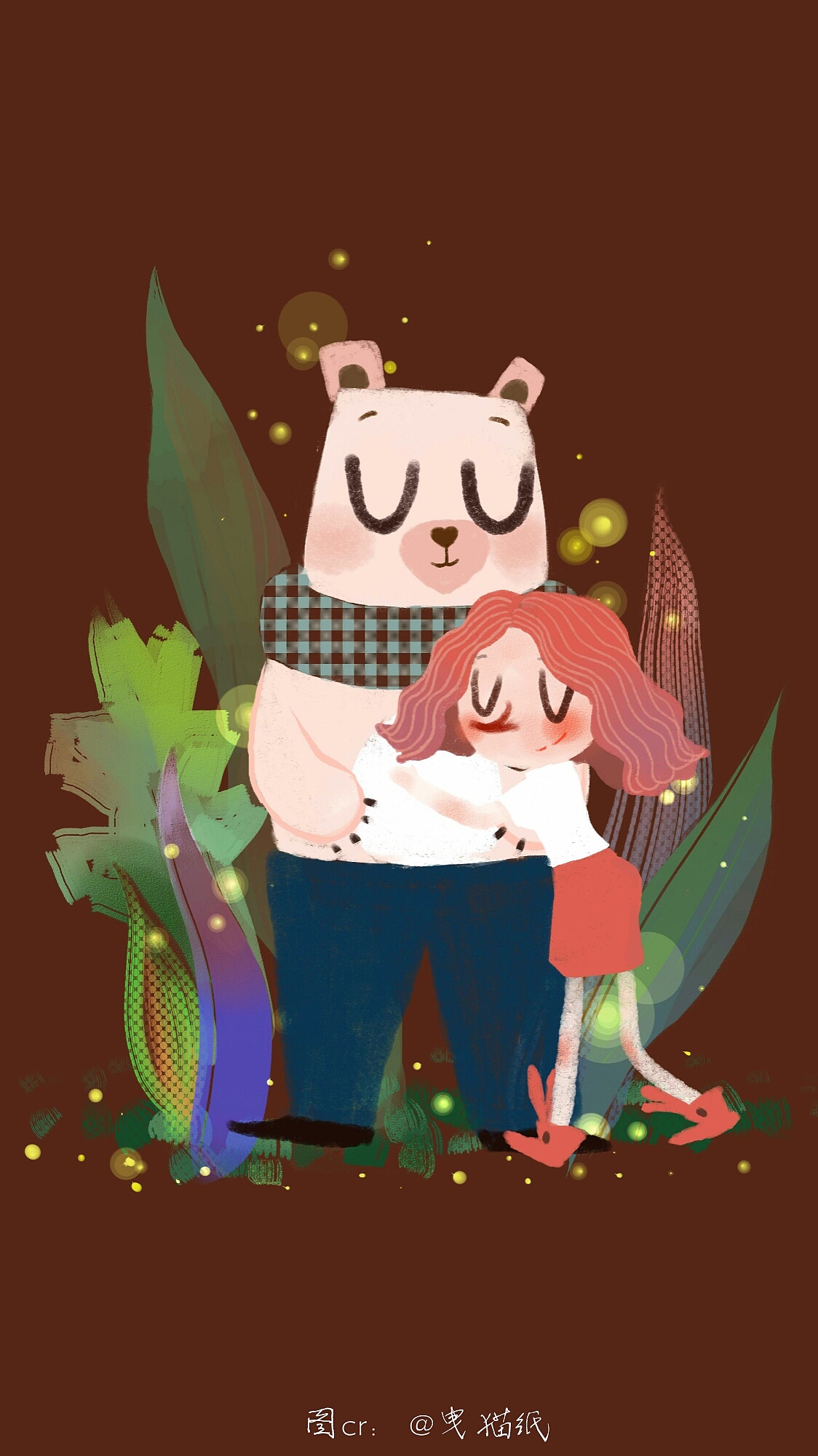 泡面头少女与熊先森