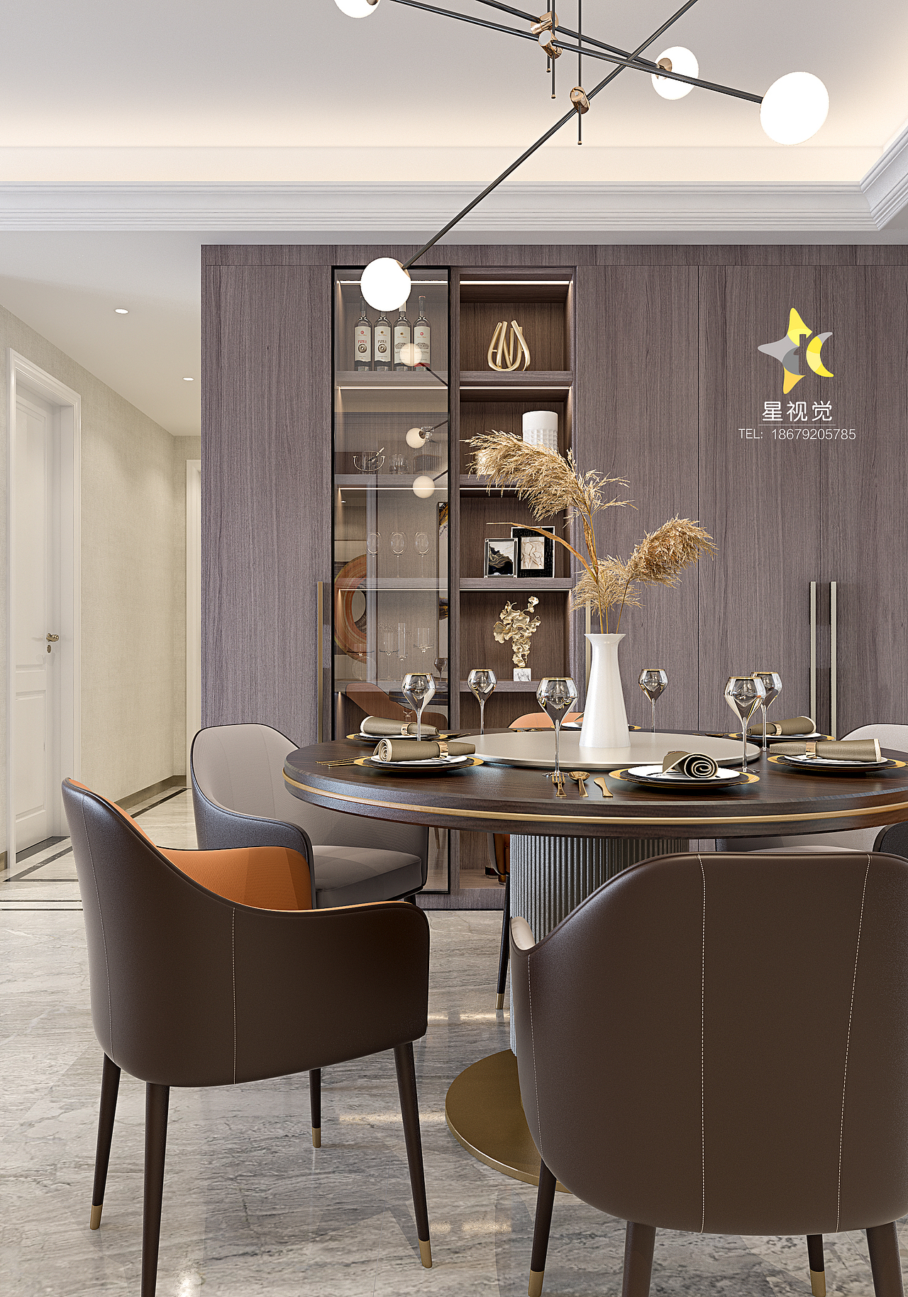 輕奢樣板間（圖ZMTM5NTM1Njk2） - 家裝設(shè)計 - 站酷設(shè)計師星視覺原創(chuàng)素材 - 站酷ZCOOL