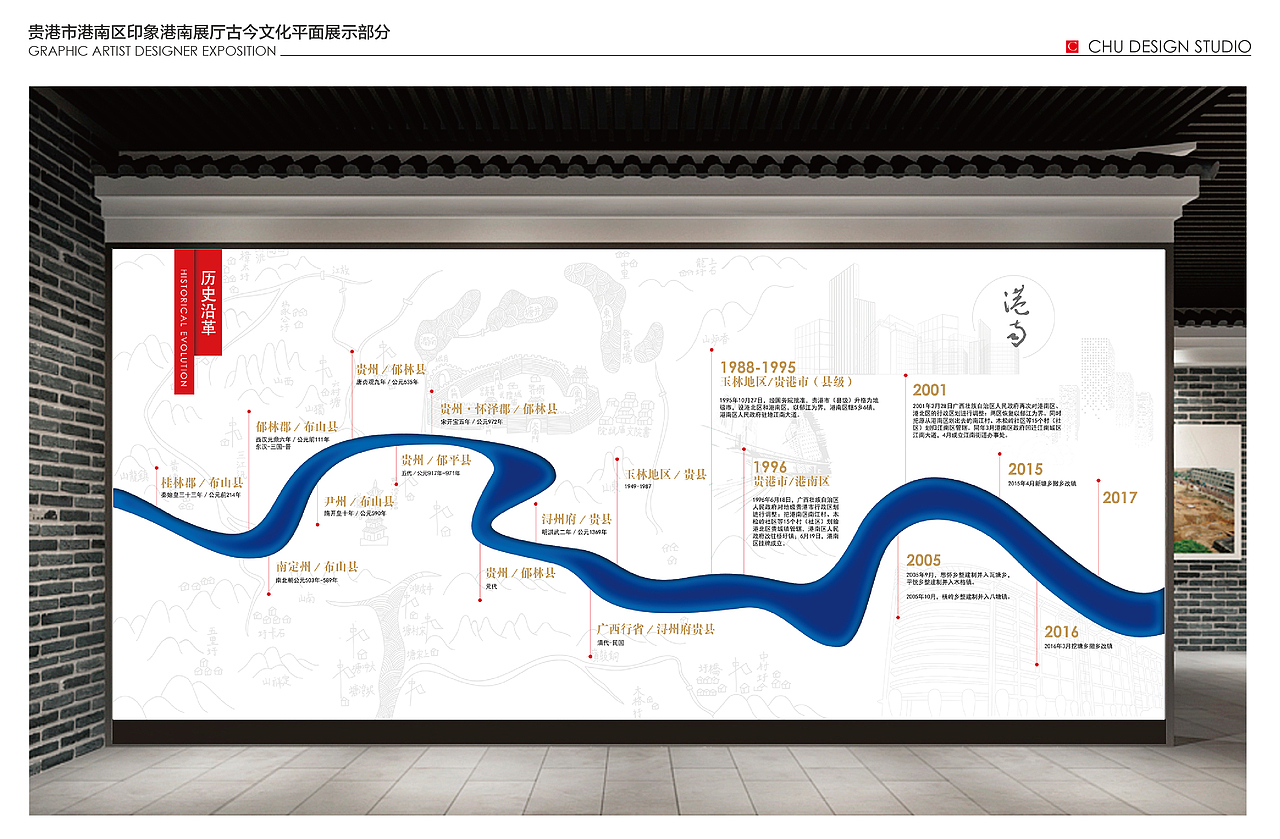 港南展厅平面设计部分提案(图ZOTU2MzczMDA=) - 展陈设计 - 站酷设计师老捷寶原创素材 - 站酷ZCOOL