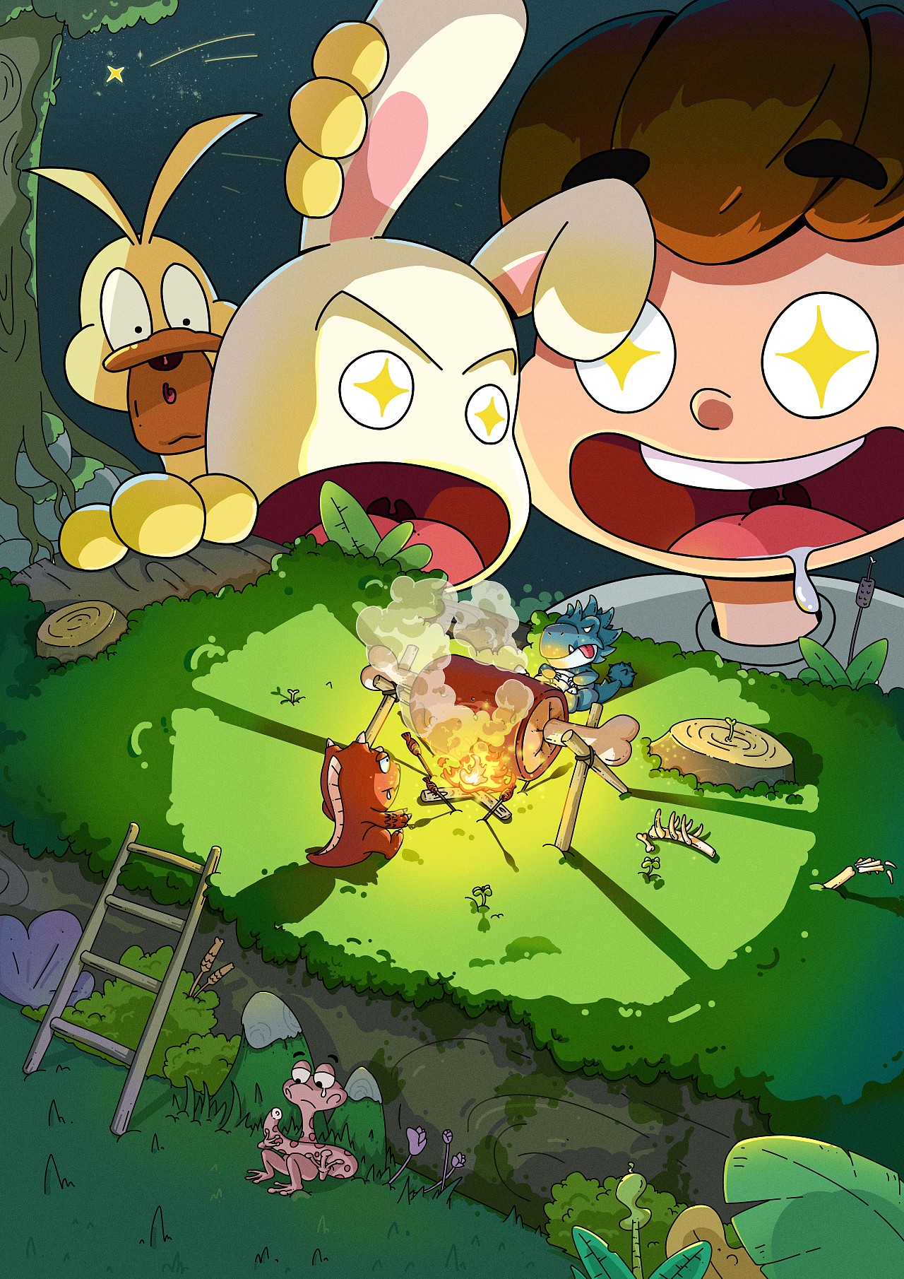 冒险系列（图ZMjY5NjYyMDg0） - 创作习作 - 站酷设计师罗卜哦原创素材 - 站酷ZCOOL