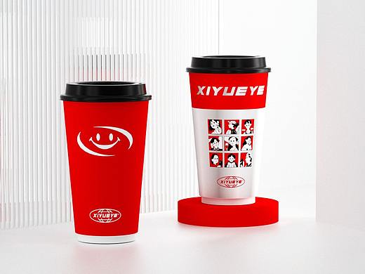 潮流奶茶品牌全案设计-喜悦椰