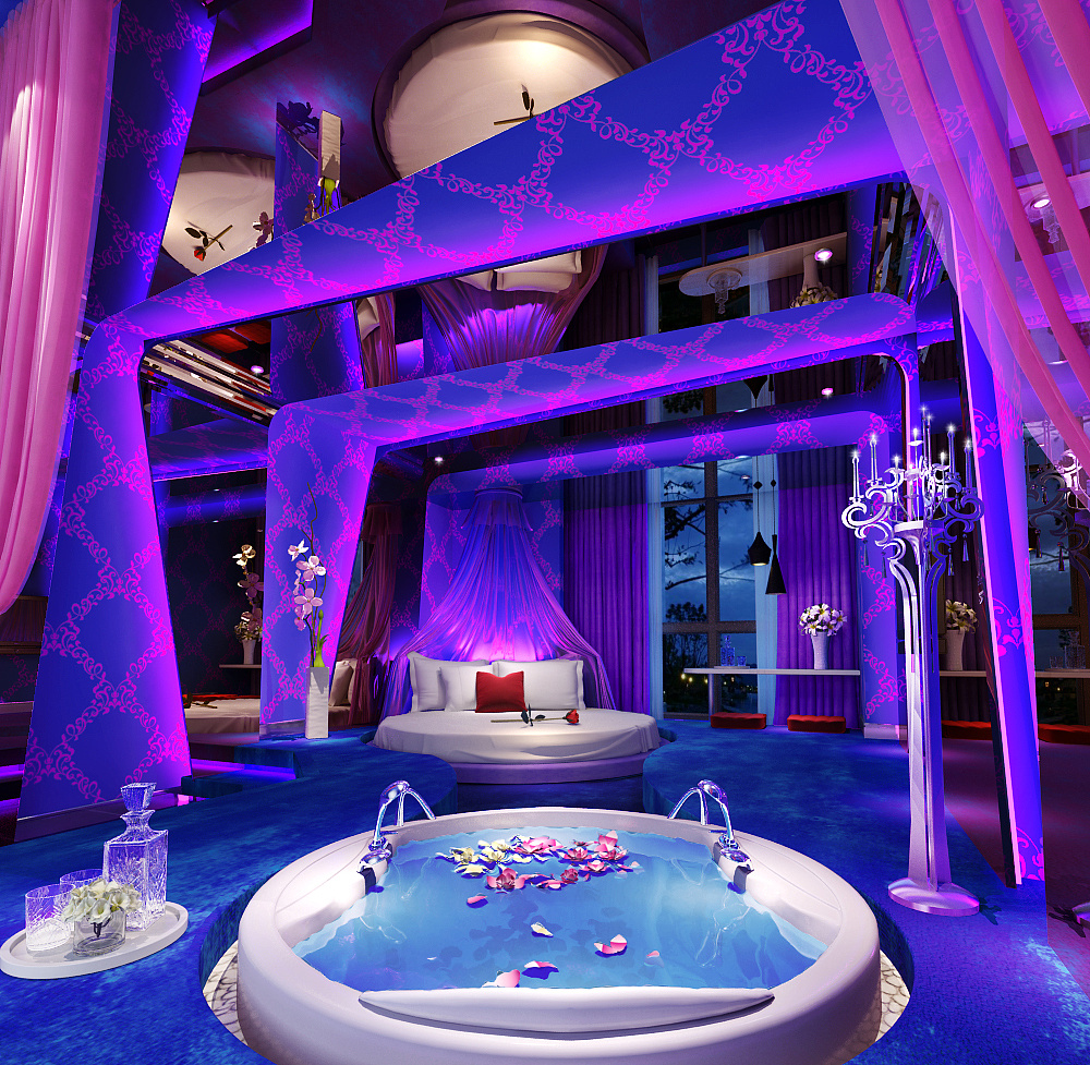 情趣酒店|空间|家装设计|孟晓 - 原创作品 - 站酷 (zcool)