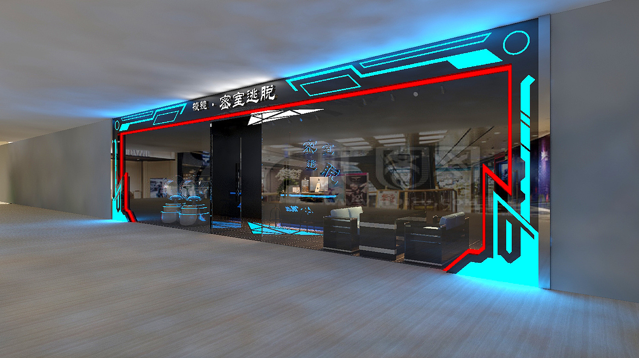 棱镜密室逃脱门头研发项目