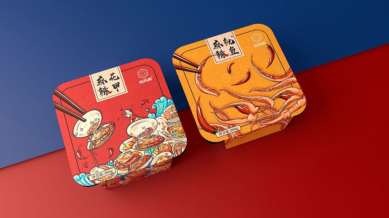 手绘包装-作为吃货的福利