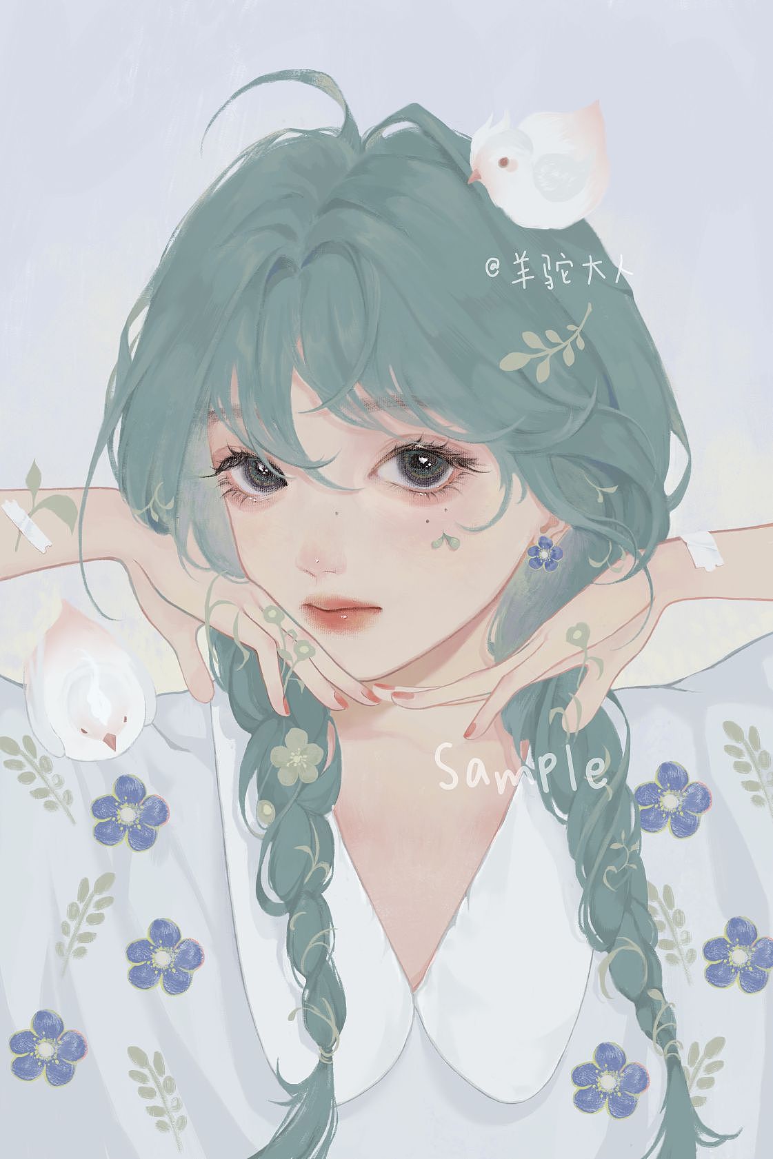 一颗小🌿（图ZMzIwNTkwMTI4） - 创作习作 - 站酷设计师羊驼大人原创素材 - 站酷ZCOOL