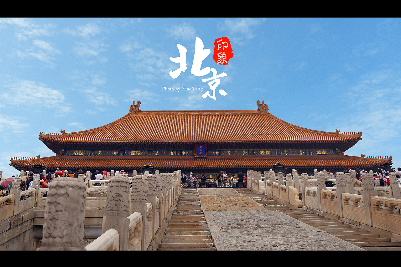 北京印象之天安门故宫景山公园