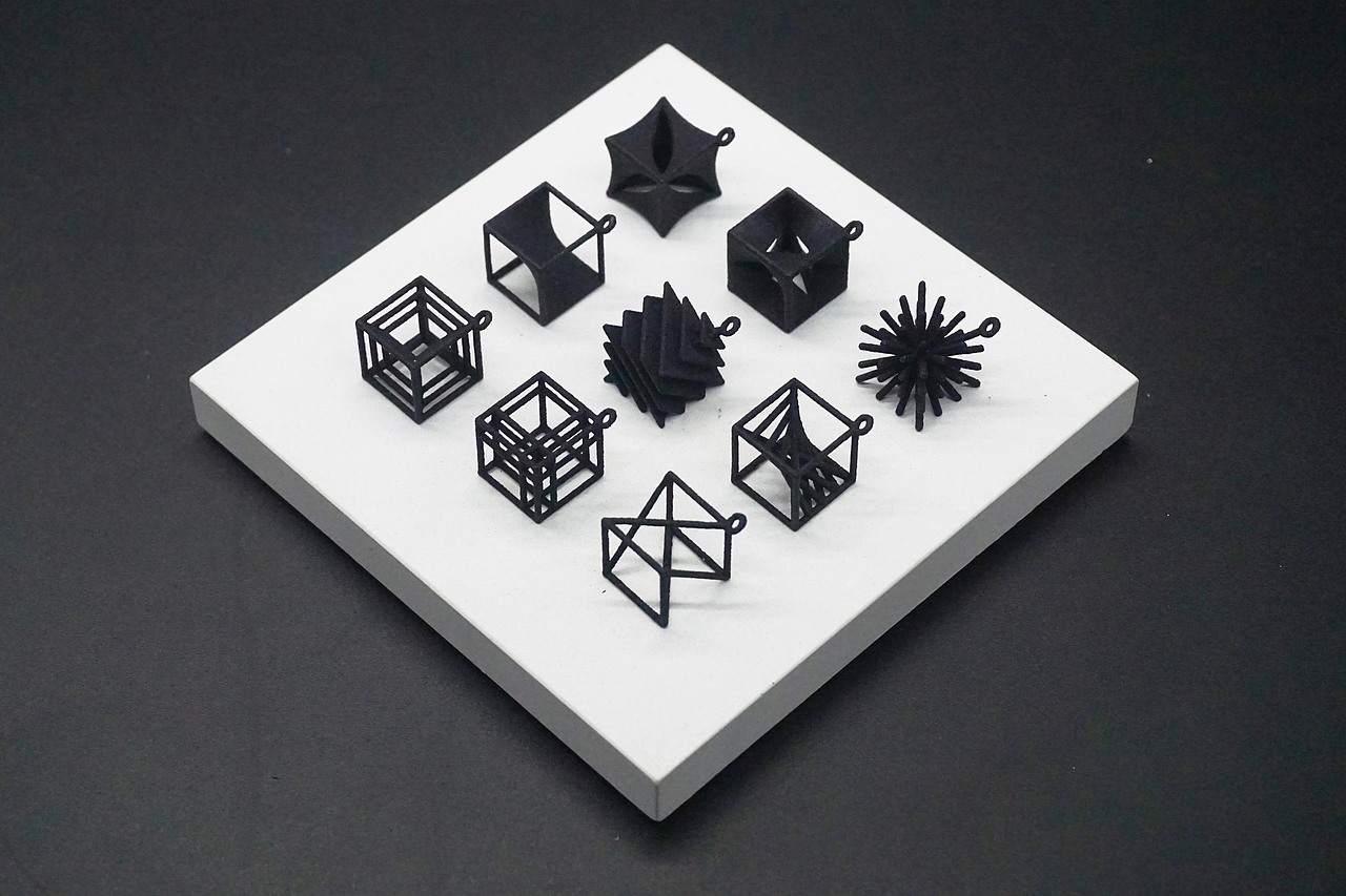 造么作品 | CUBE系列3D打印耳坠