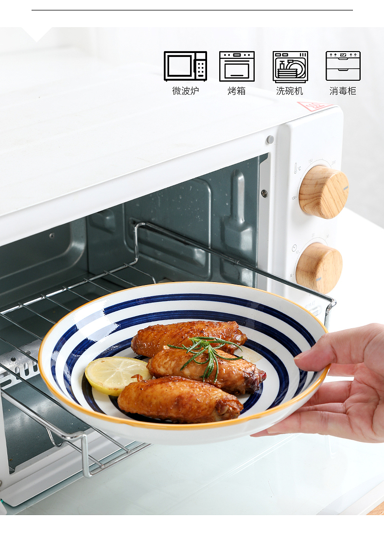厨房陶瓷日式餐具盘子套装× 静物拍摄 | 电商产品摄影