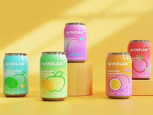 WINELAB缤纷水果酒×南蔷Design 包装提案