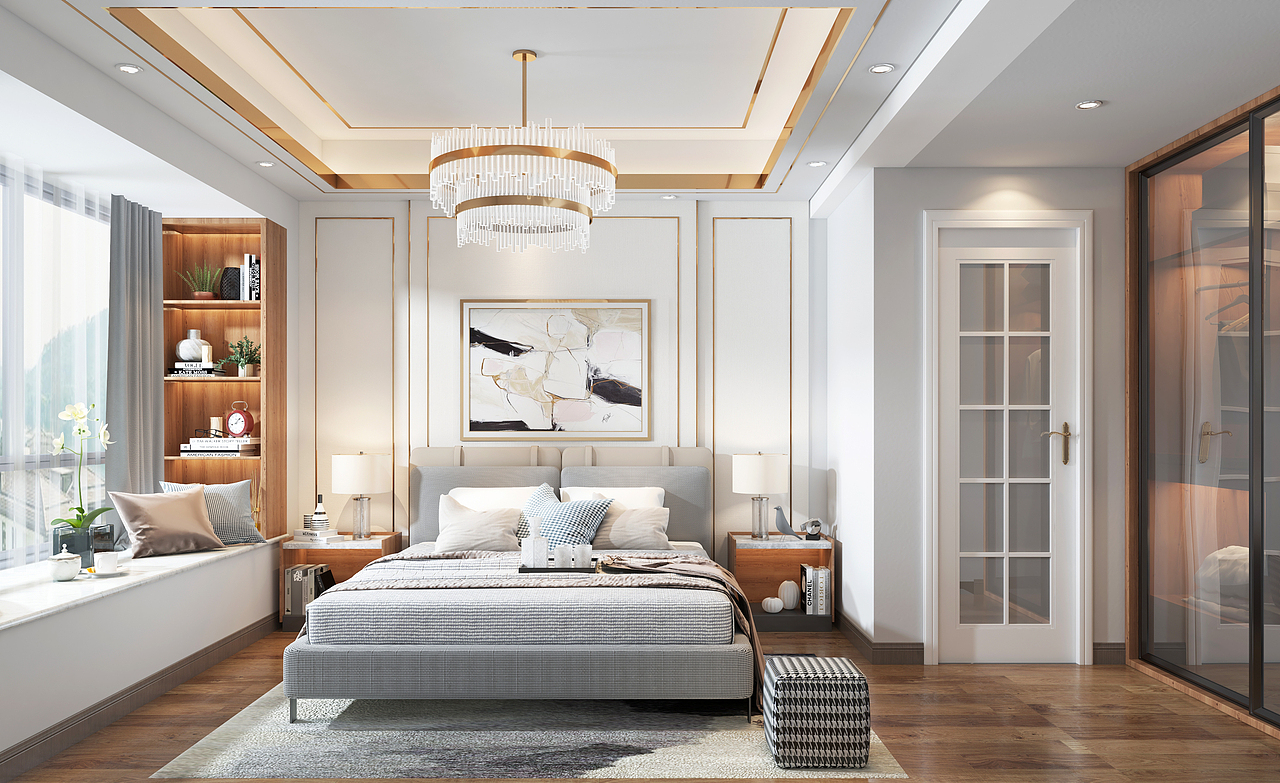 卧室练习（图ZMjAwNzYzOTU2） - 建筑/空间 - 站酷设计师李卓永原创素材 - 站酷ZCOOL