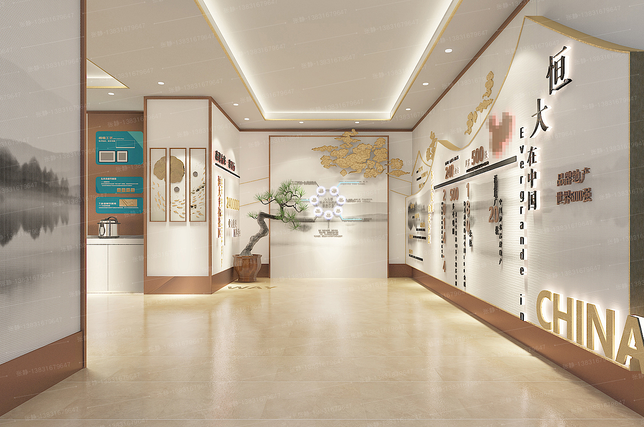 地产展览展会展台展位展示展馆品牌墙工法墙（图ZMjI4NTE4MDky） - 展陈设计 - 站酷设计师述守之工全案设计原创素材 - 站酷ZCOOL