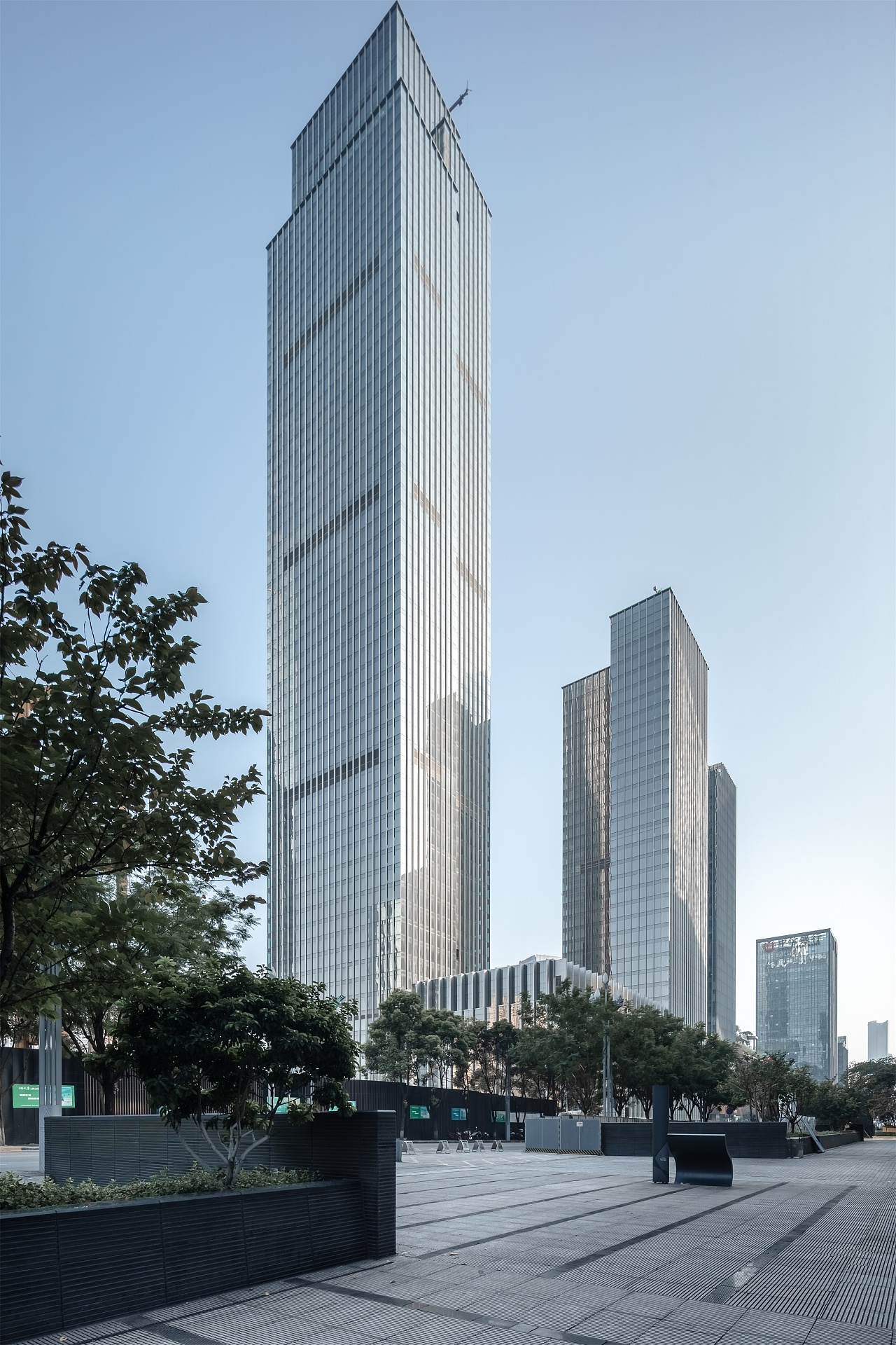 重庆渝北区cbd建筑群