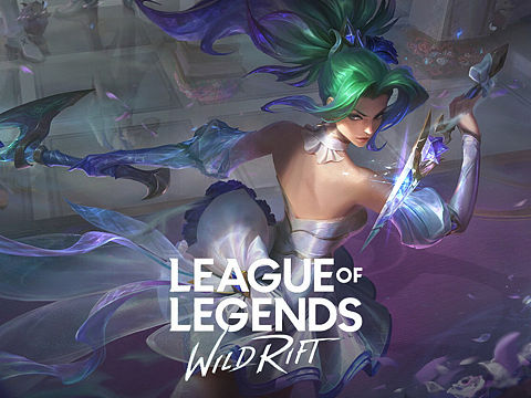 为《League of Legends: Wild Rift》绘制的皮肤