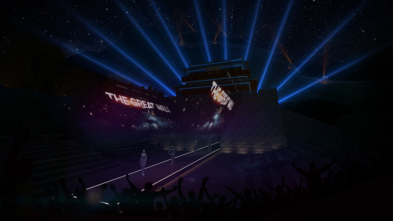 张艺谋电影长城发布会 概念设计稿