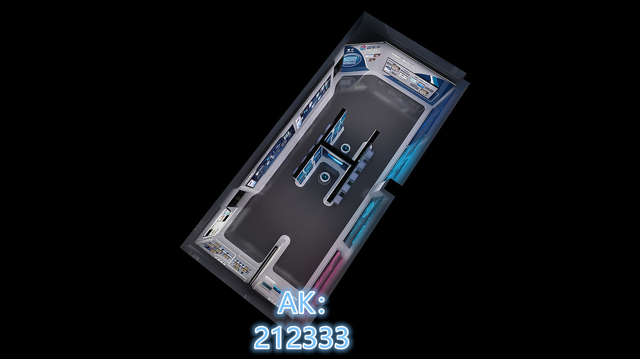 富乐华科技展厅3D设计效果图（图ZMjc3NjQxODU2） - 产品 - 站酷设计师AK212原创素材 - 站酷ZCOOL