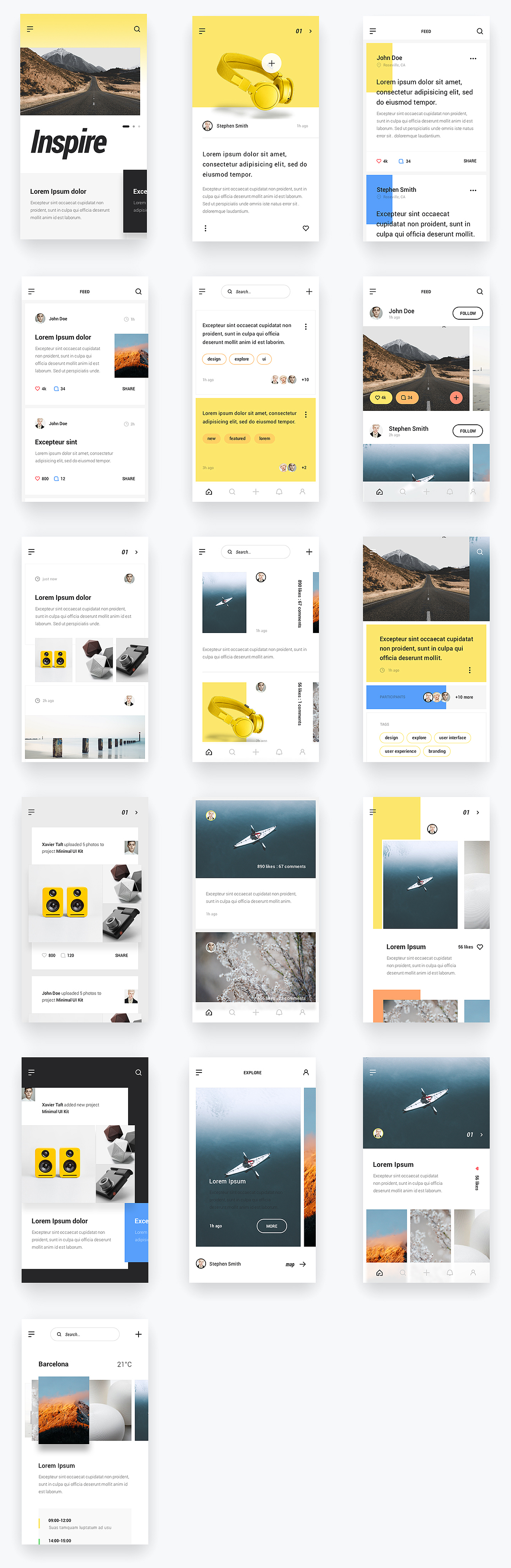 概念设计界面（图ZMTY5MDAxNDUy） - APP界面 - 站酷设计师Caesa原创素材 - 站酷ZCOOL