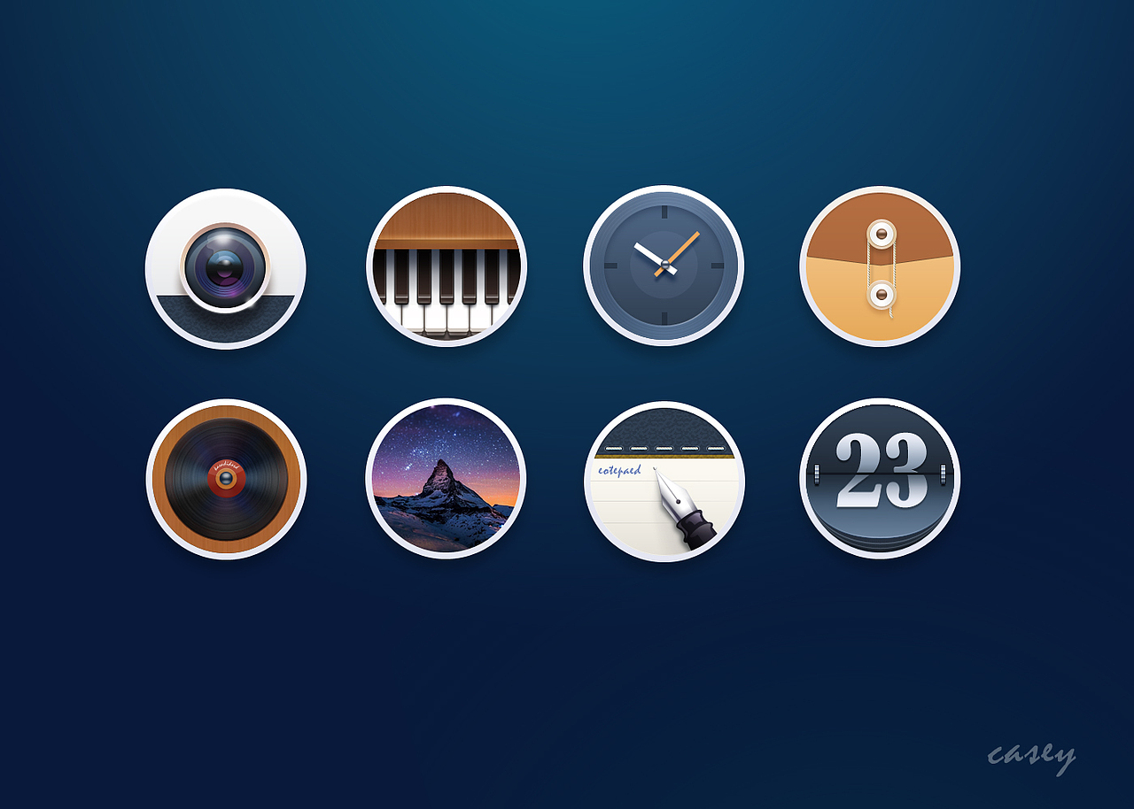 原创图标（图ZMTMyMzcxNTI=） - 主题/皮肤 - 站酷设计师kasadinuo原创素材 - 站酷ZCOOL