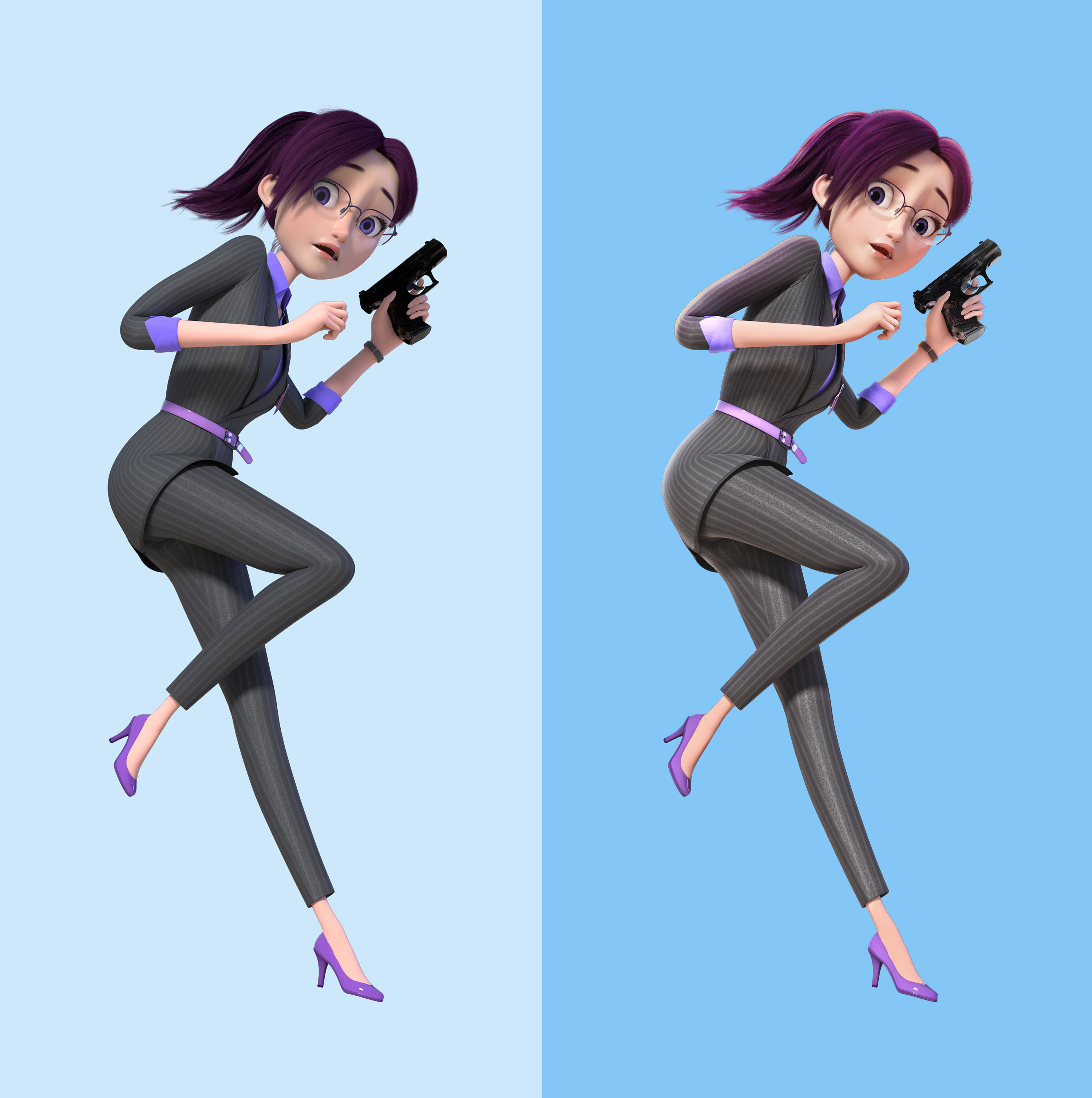 电影《贝肯熊2王牌特工》动画角色后期合成