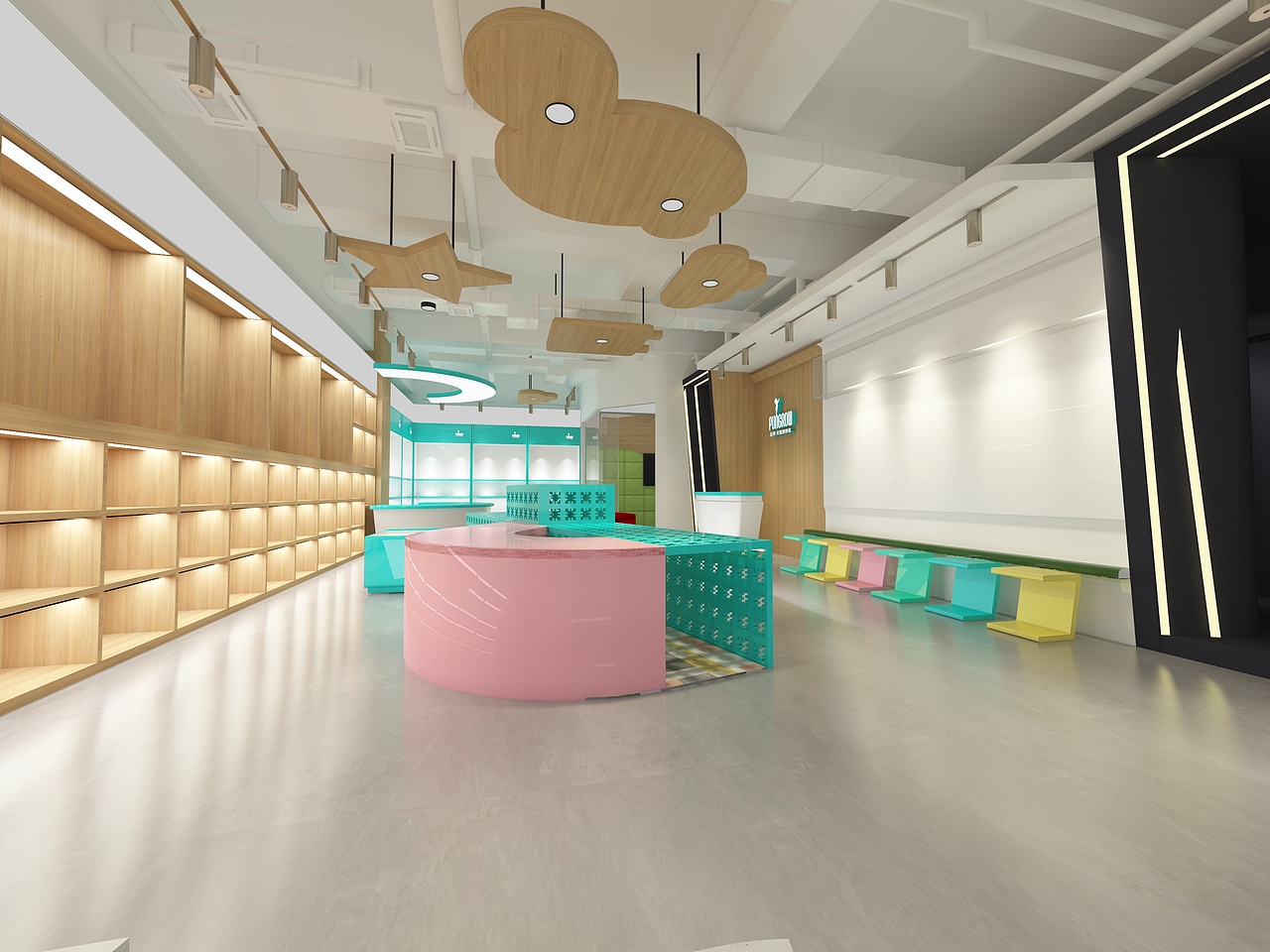 玩具店 商场玩具店 积木专卖店 杭州|空间|商业空间设计|准著名设计