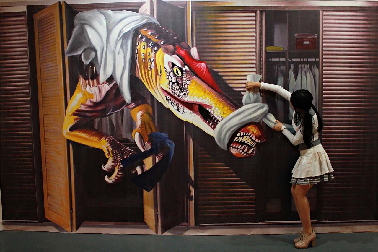 林盟艺饰3d画作品,3d画展,3d立体画|纯艺术|绘画|linmengyishiyu_原创