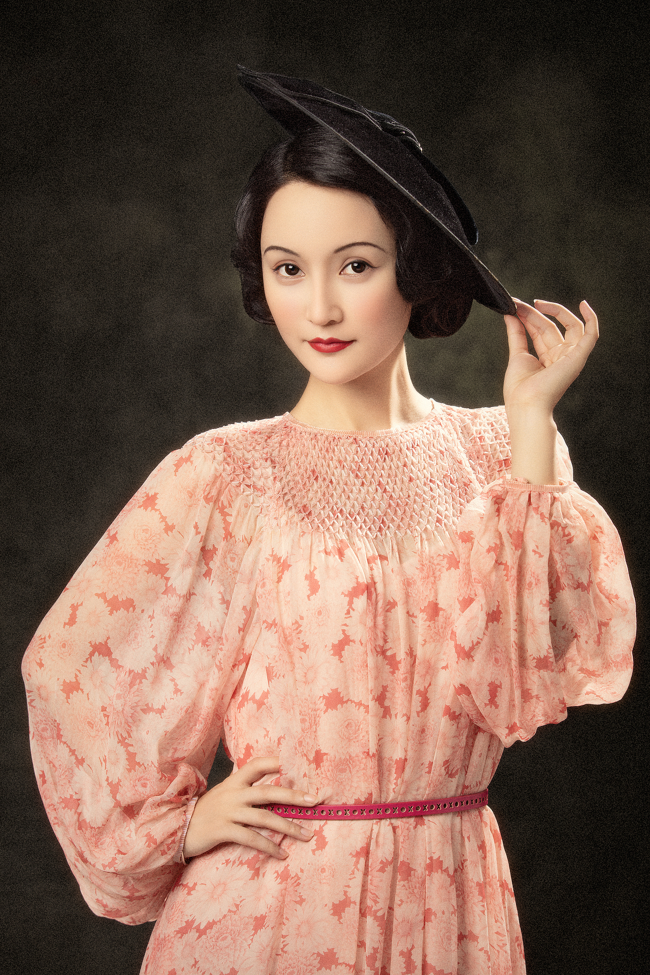 民国贵族名媛-古着小礼服