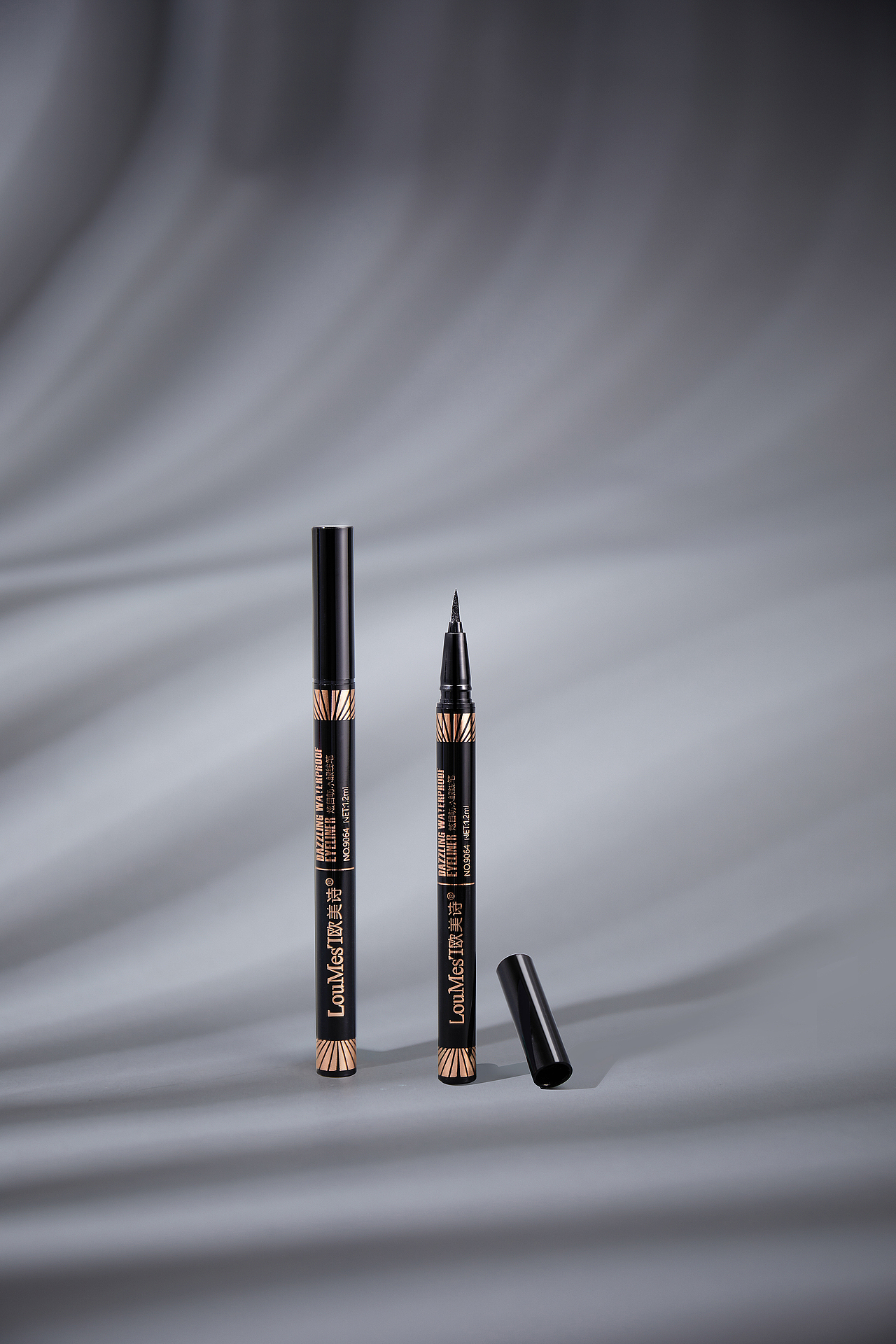 眼线笔场景拍摄，化妆品拍摄，产品精修