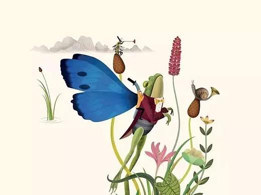 AI鼠绘农夫山泉插画