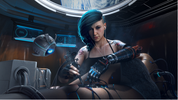 科幻风作品《Repair》