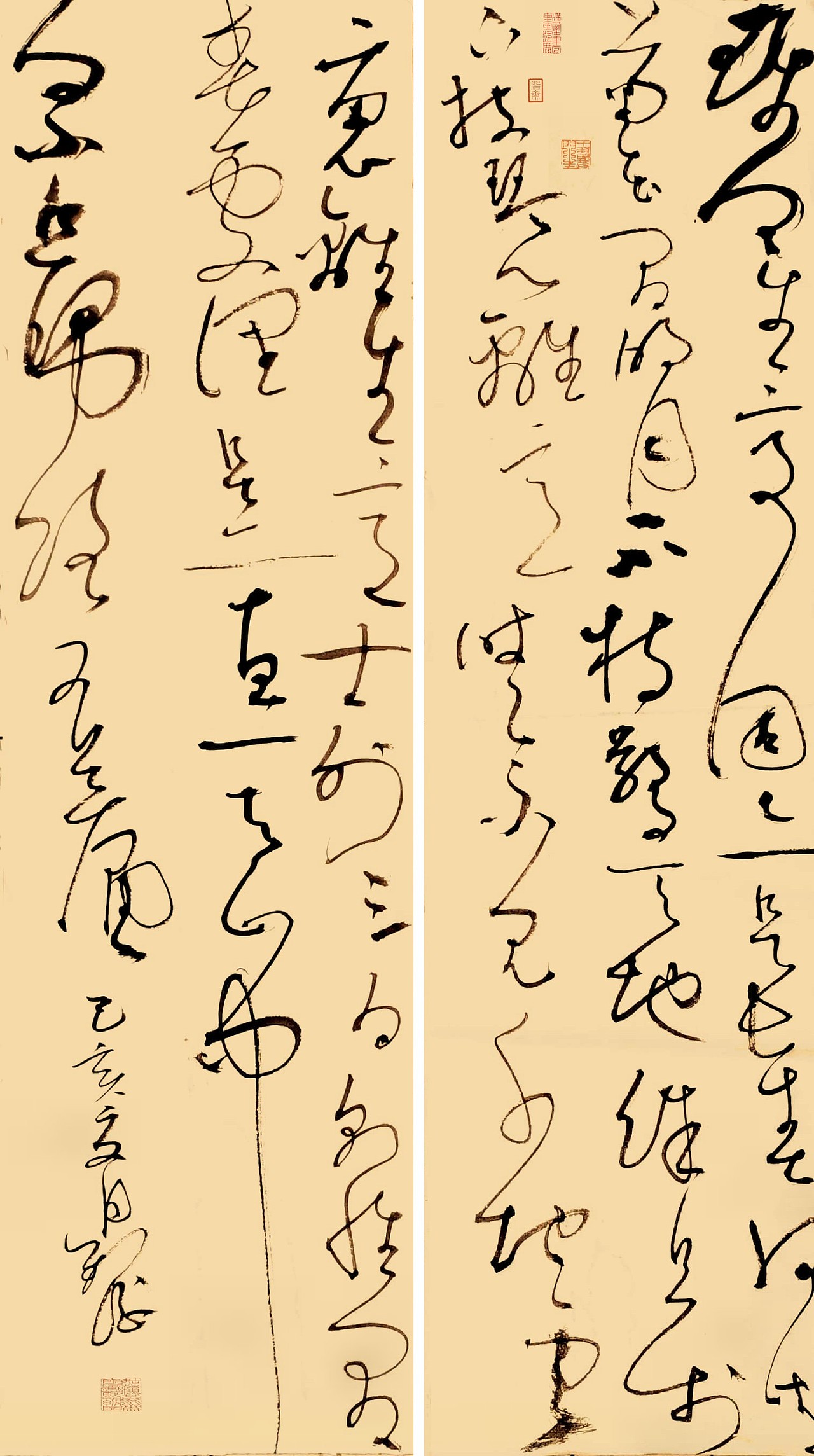 《禅语之素》刘浪草书作品欣赏