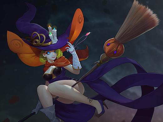 万圣节女巫