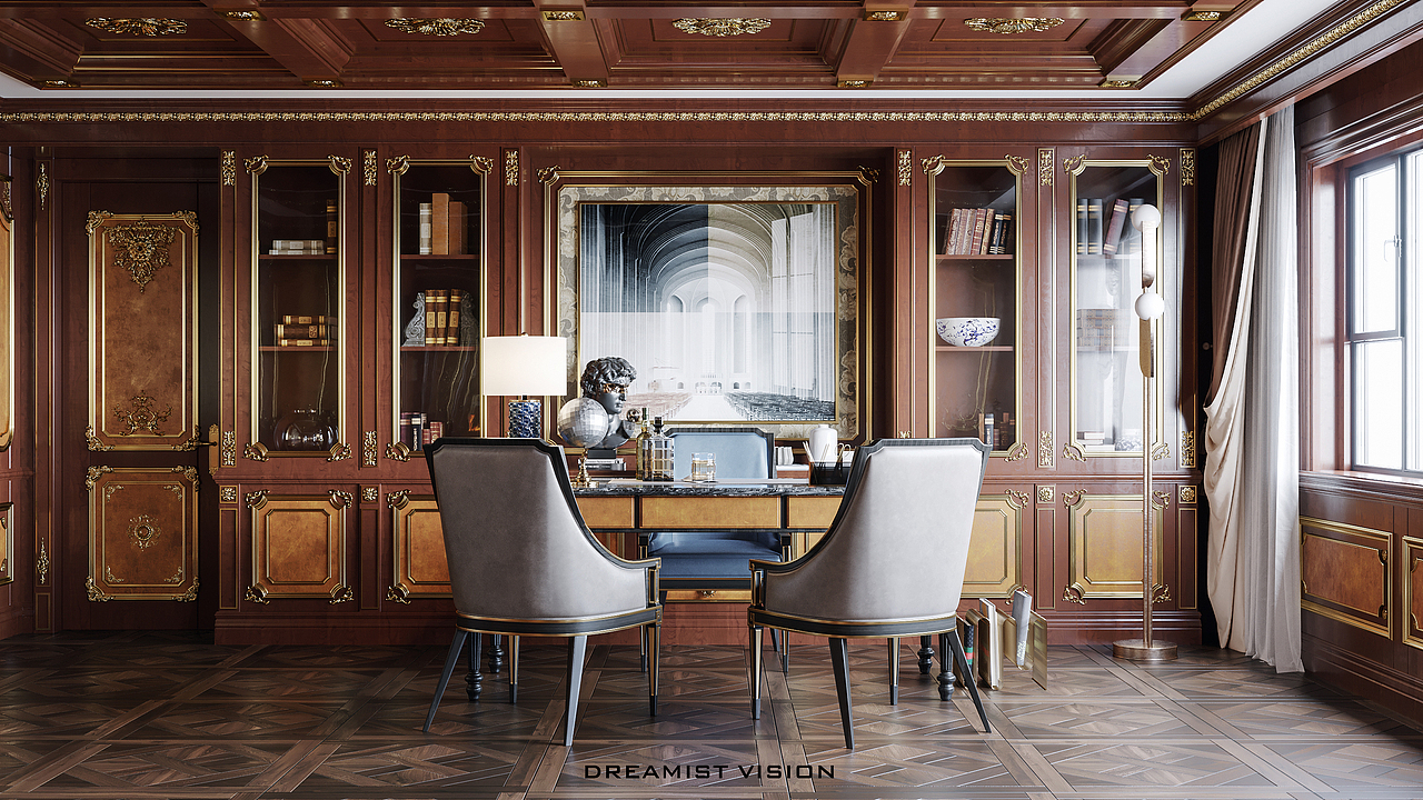 欧式 | 客厅（图ZMjcxMTk2ODMy） - 家装设计 - 站酷设计师小梦Dreamist原创素材 - 站酷ZCOOL