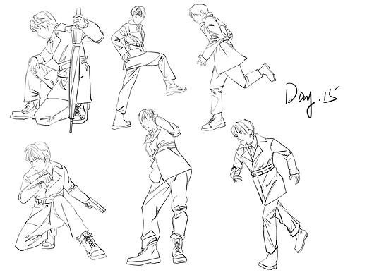 #速寫60天挑戰(zhàn)賽#Day15@速寫班長 ???（個人主頁-ZNTg1NDg3MDA=） - 創(chuàng)作習(xí)作 - 站酷設(shè)計師磕糖的七秒原創(chuàng)素材 - 站酷ZCOOL