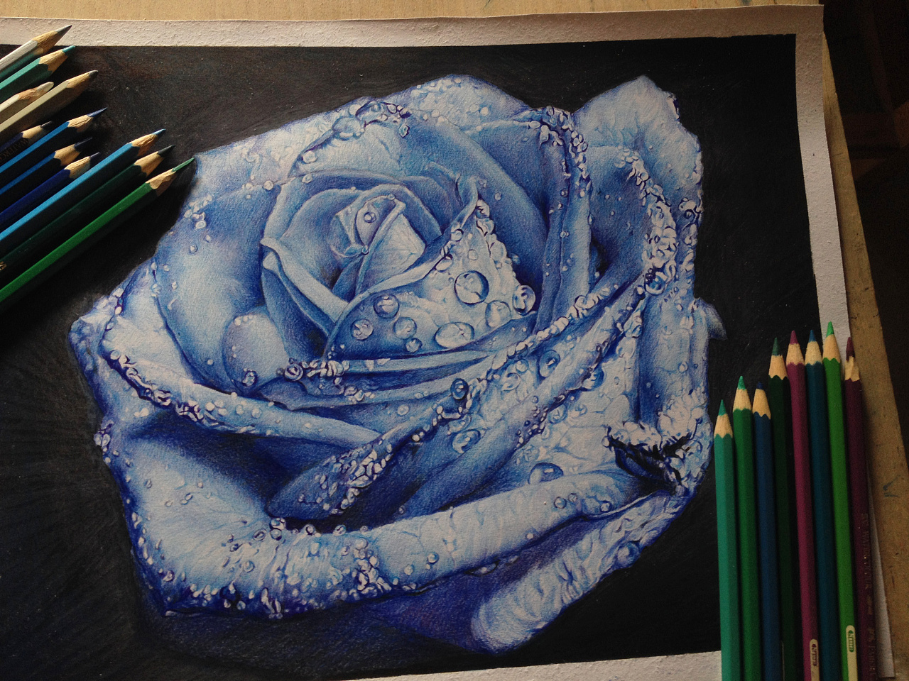 原创作品:黑玫瑰