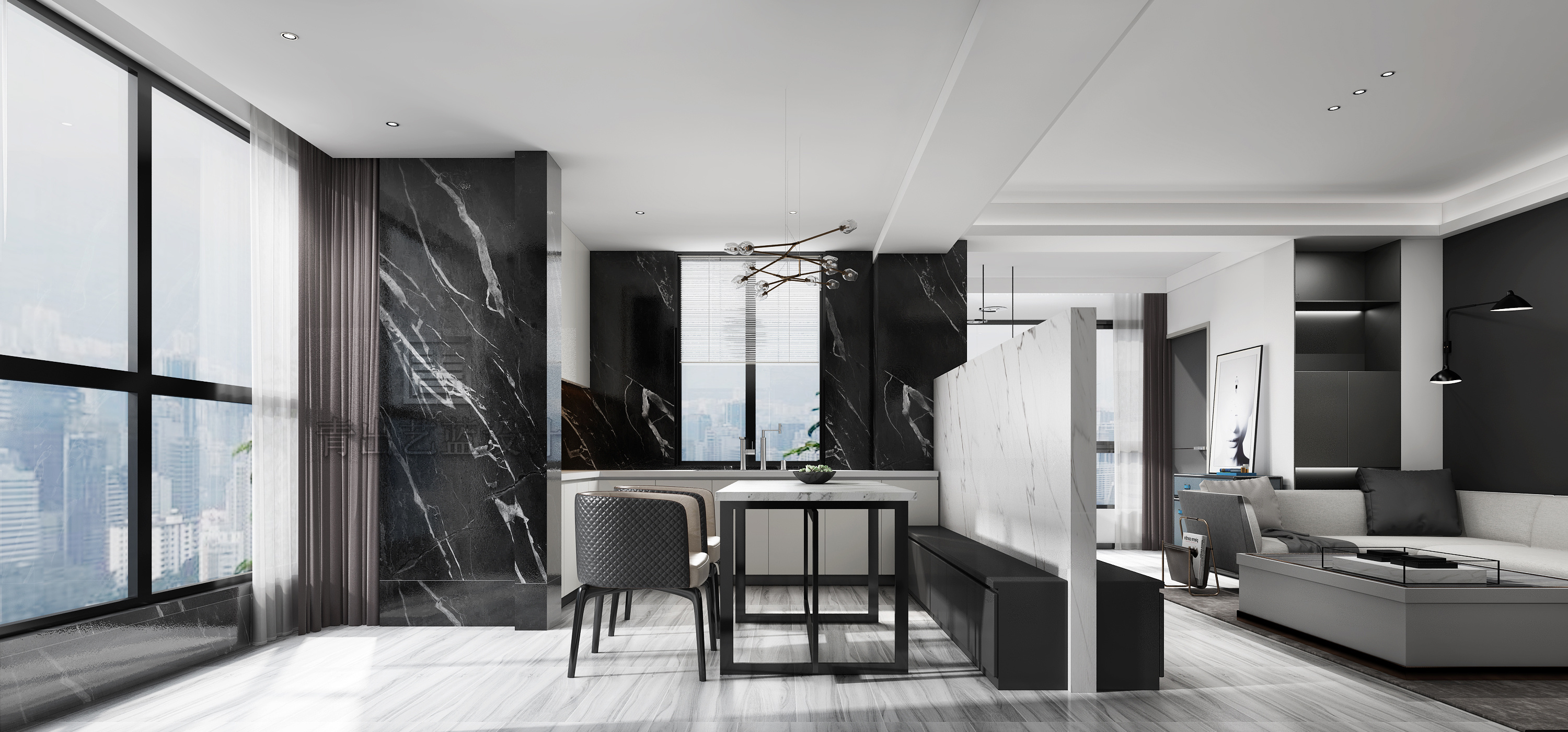 极简黑白|空间|室内设计|非世界 - 原创作品 - 站酷 (zcool)