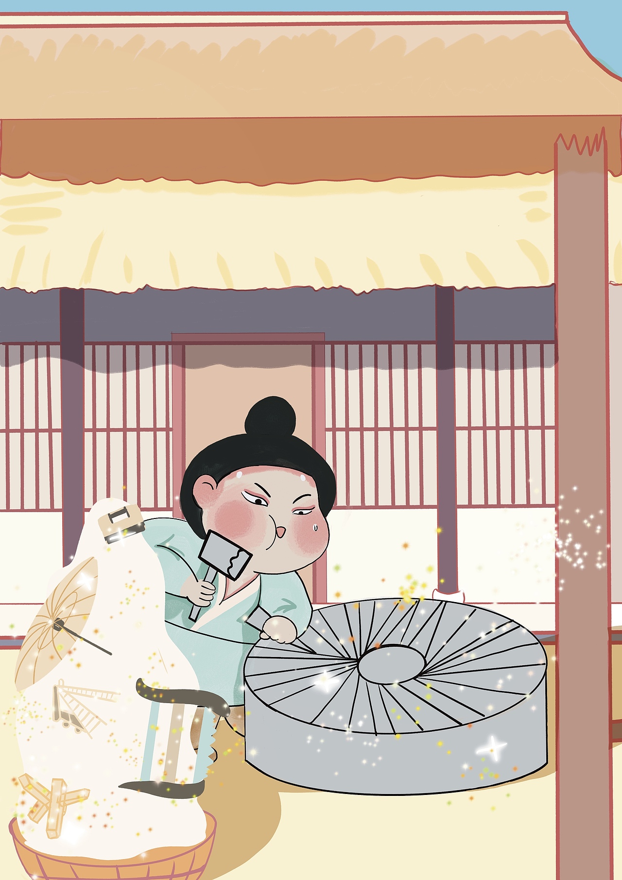 成语儿童绘本（图ZMjM4ODEzMDk2） - 儿童插画 - 站酷设计师肉肉丸会画画原创素材 - 站酷ZCOOL
