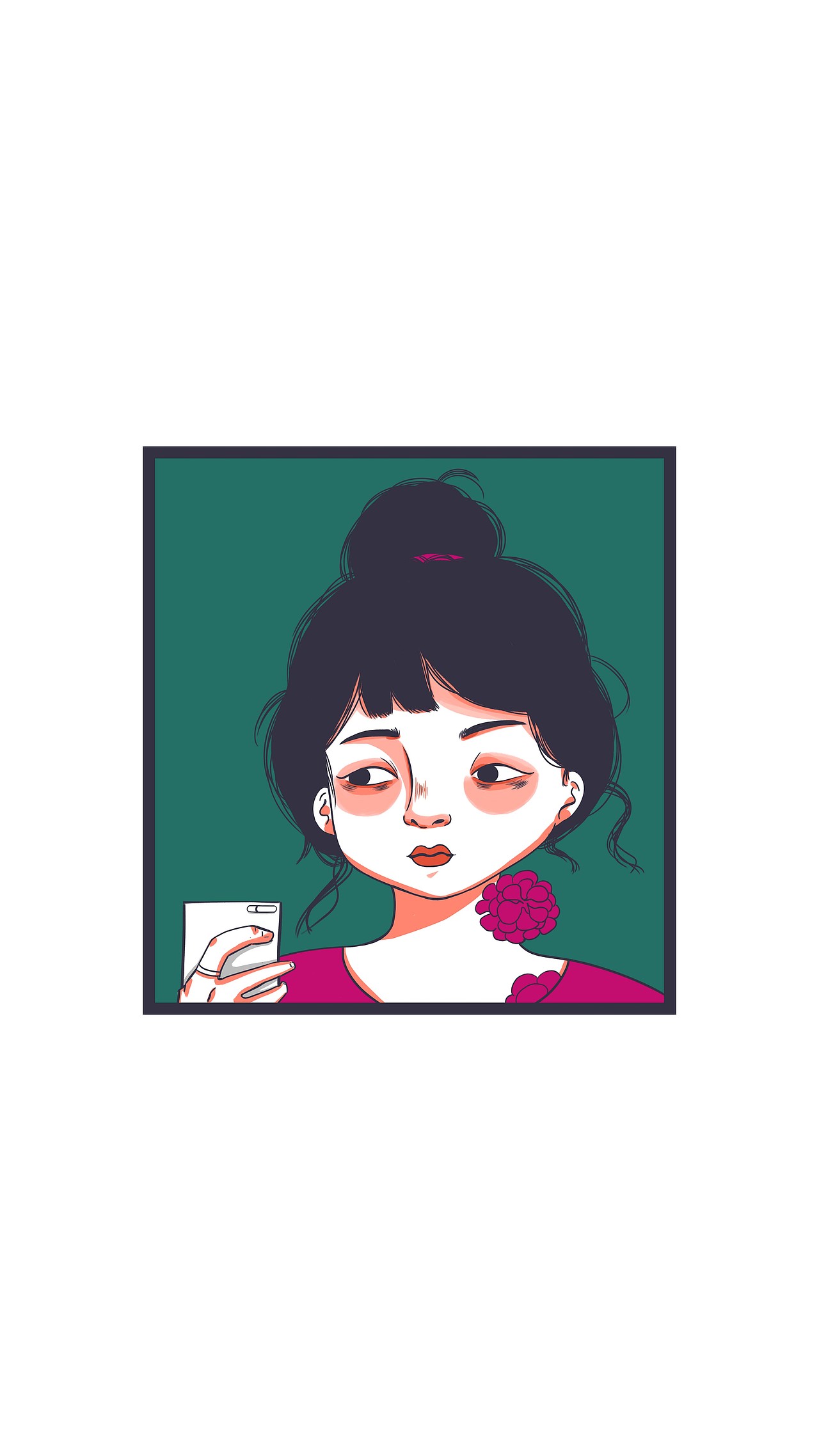 女孩（图ZMTk1MzcwMzU2） - 商业插画 - 站酷设计师西曲豆子原创素材 - 站酷ZCOOL