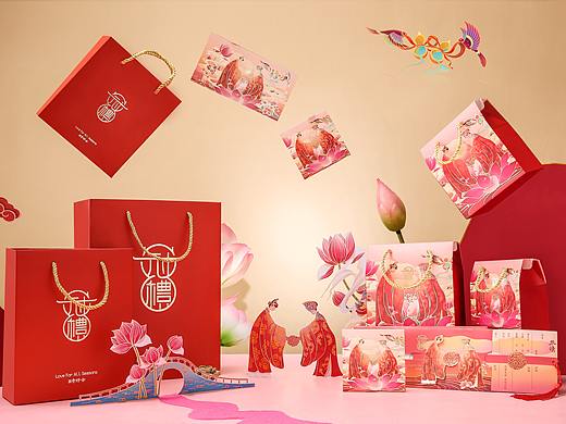 冠礼「国潮婚品系列 |  婚庆用品套装拍摄 ✖ 喜尚摄影
