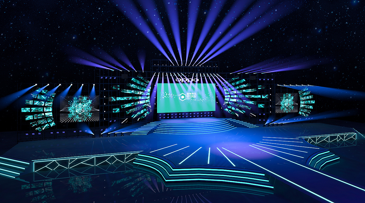 分享收藏标签舞美设计舞台设计年会舞台设计oppo舞台设计作品信息创作