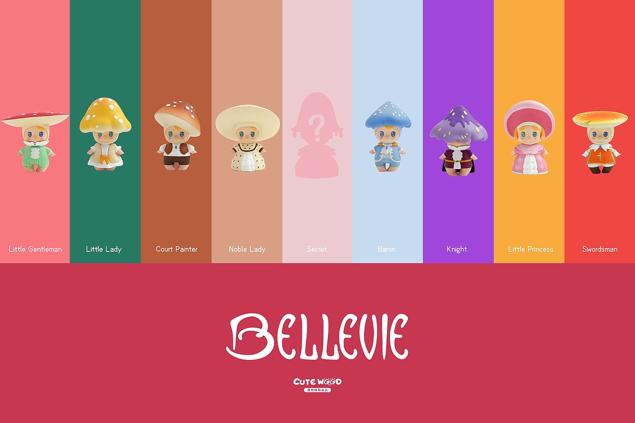 贝拉蕾-欧洲宫廷系列盲盒 普通款8个曝光（图ZMjI5NTk4MTgw） - 手办/模玩 - 站酷设计师头怪原创素材 - 站酷ZCOOL