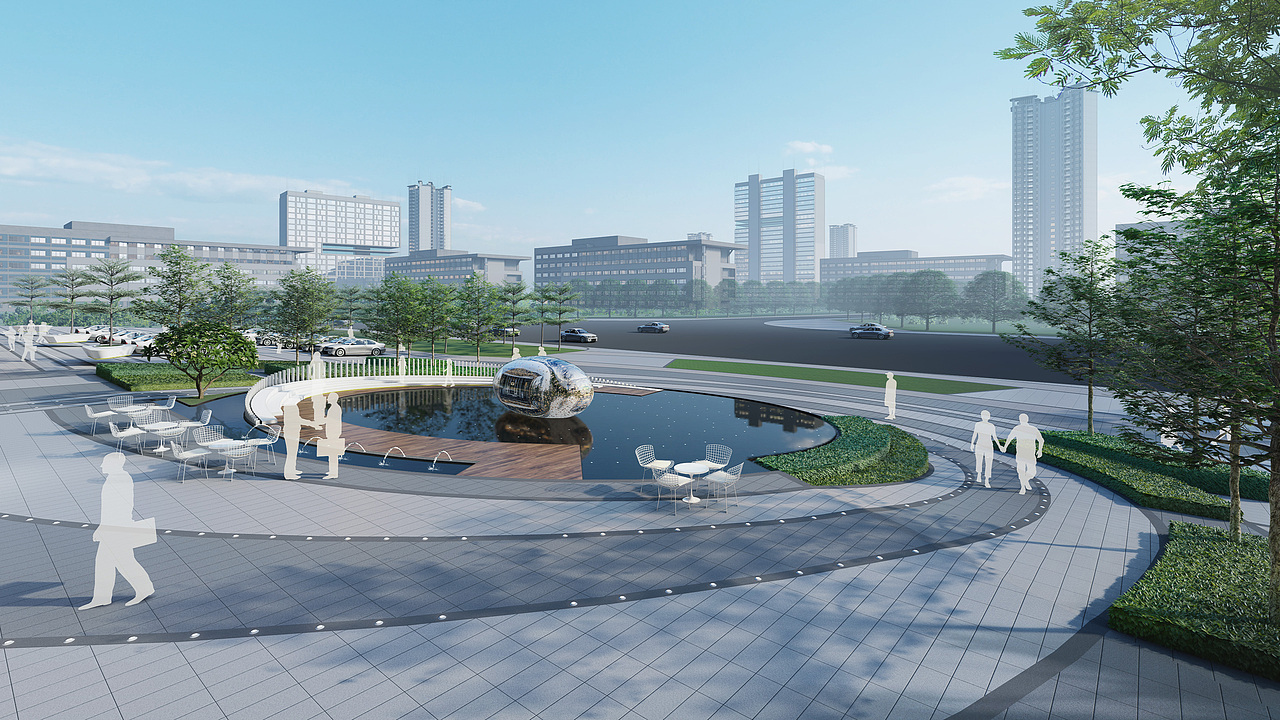 lumion示范区渲染效果图(四)