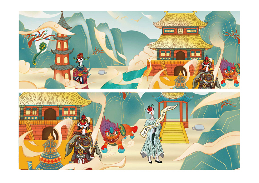 《仙境·鄱阳》（图ZMzIzNzI1MTg4） - 其他平面 - 站酷设计师好远设计试验原创素材 - 站酷ZCOOL